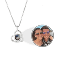 Colar Amor Eterno Foto Personalizável Prata