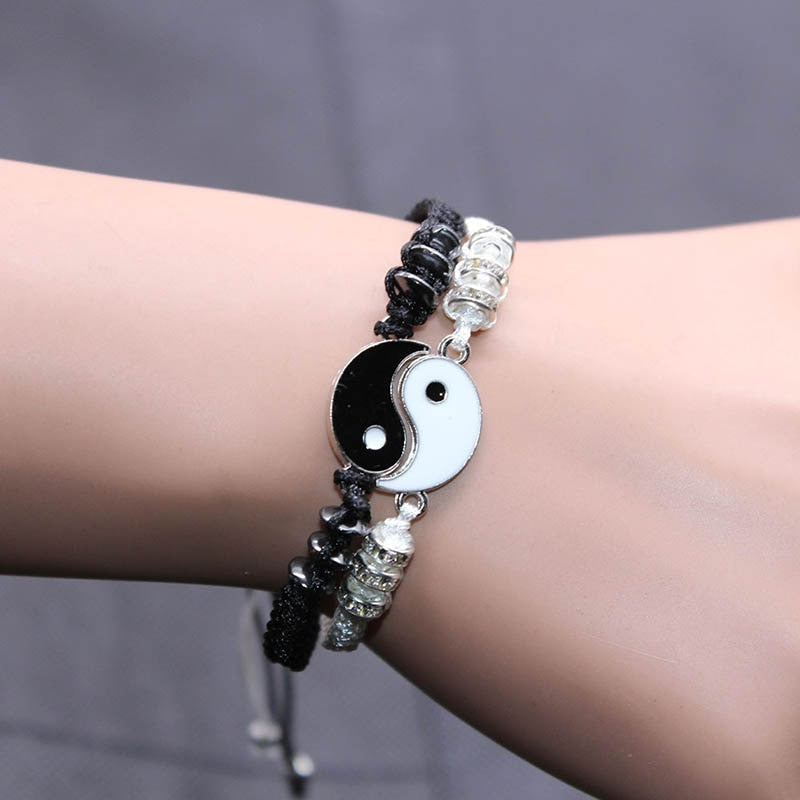 Pulseira Yin Yang Para Casal 00053